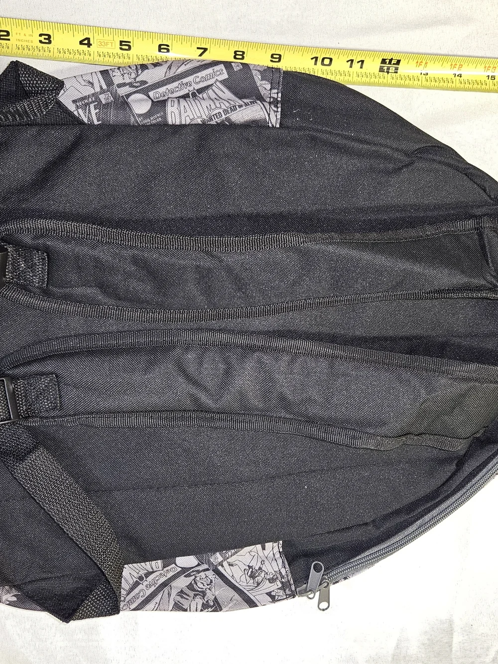 DC Comics Batman Boys Backpack NWOT Detective Comics Vintage Panel Shield Logo